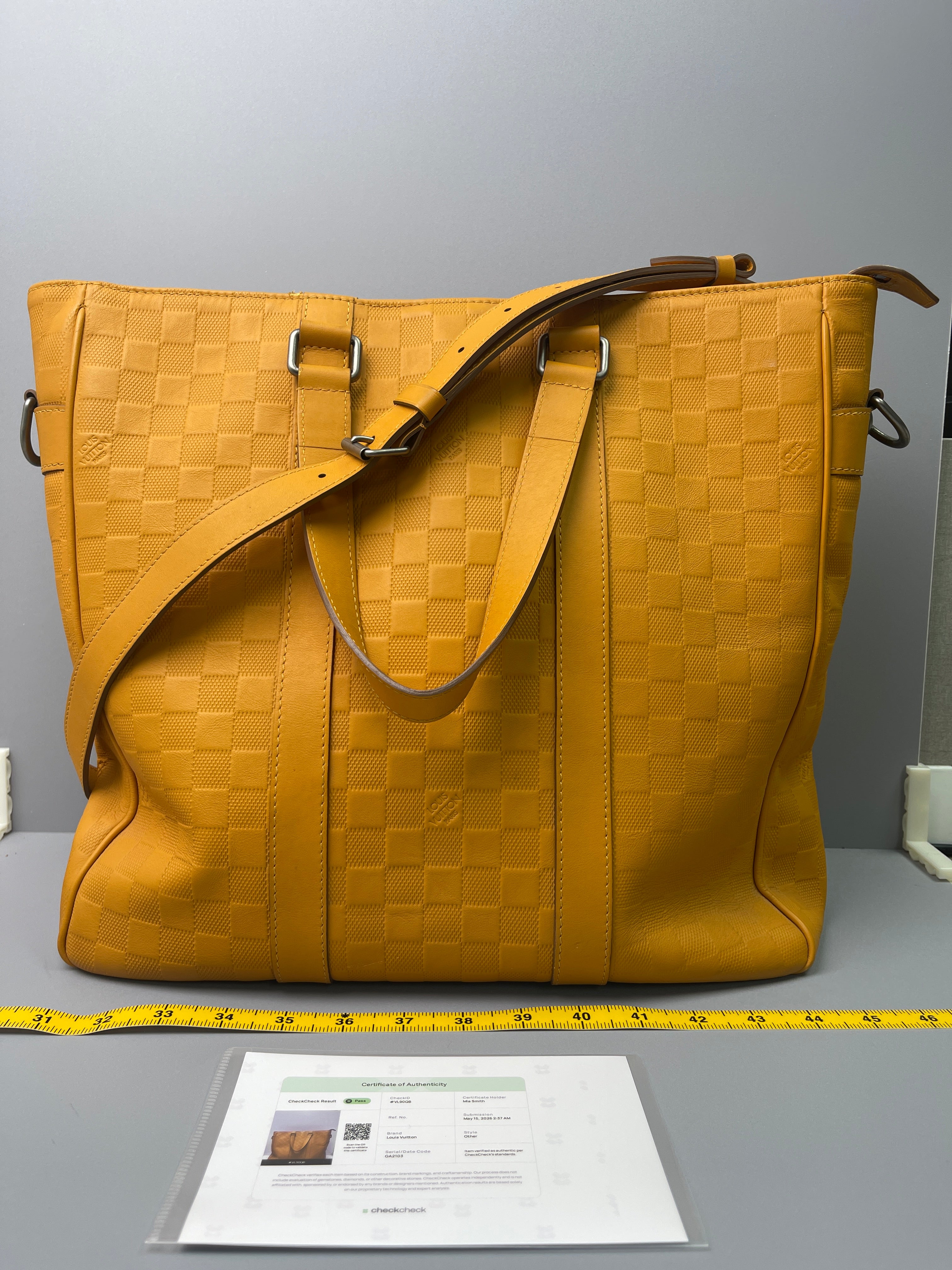 Pre-Owned Louis Vuitton Damier Infini 7 Days A Week Tote Bag82410654
