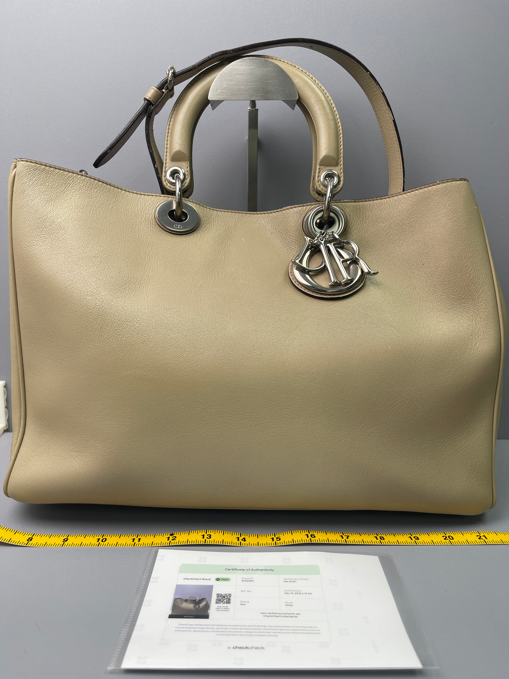 Pre-Owned Christian Dior Diorissimo Large Tote Bag82235819