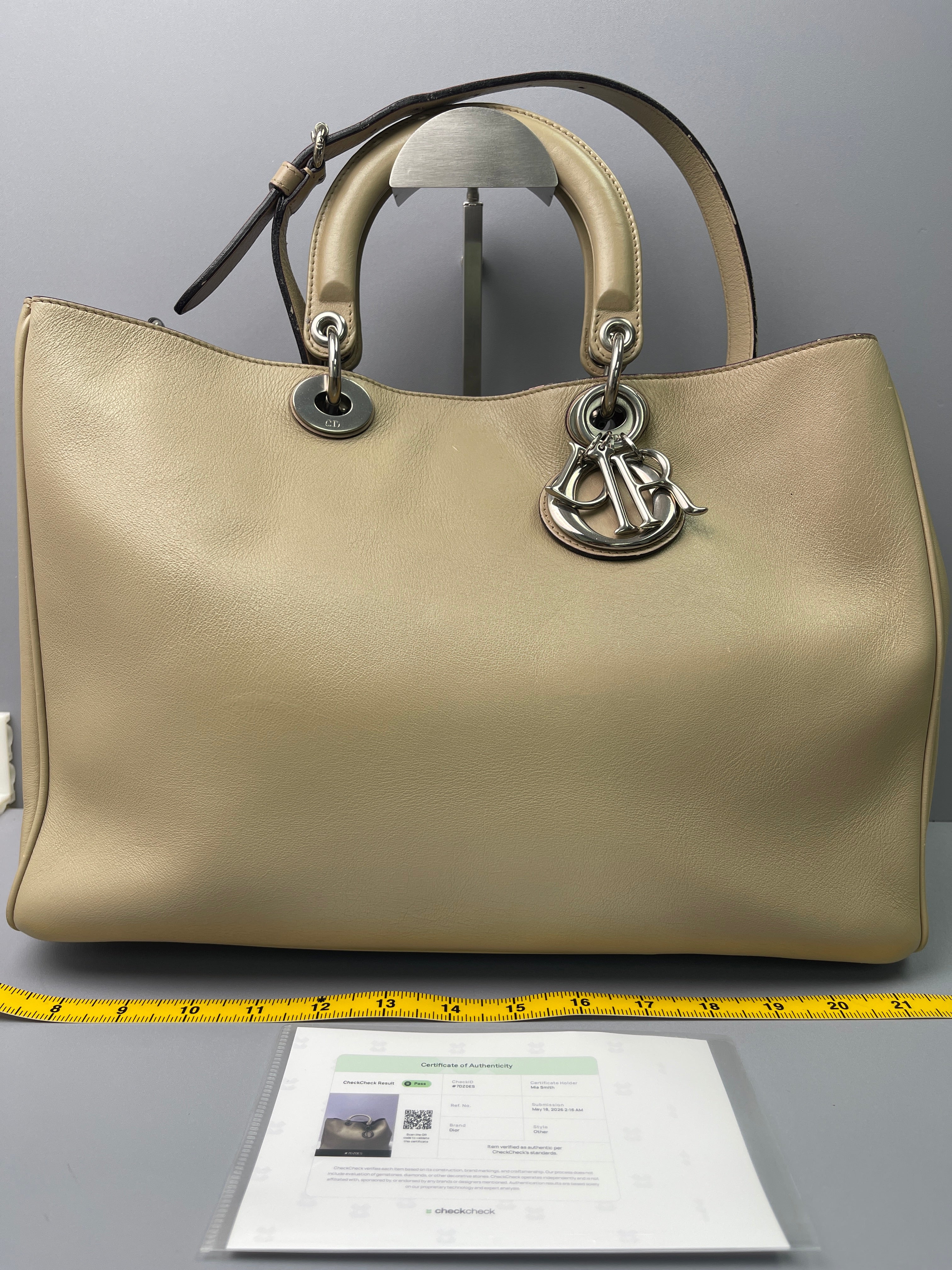 Pre-Owned Christian Dior Diorissimo Large Tote Bag82235819