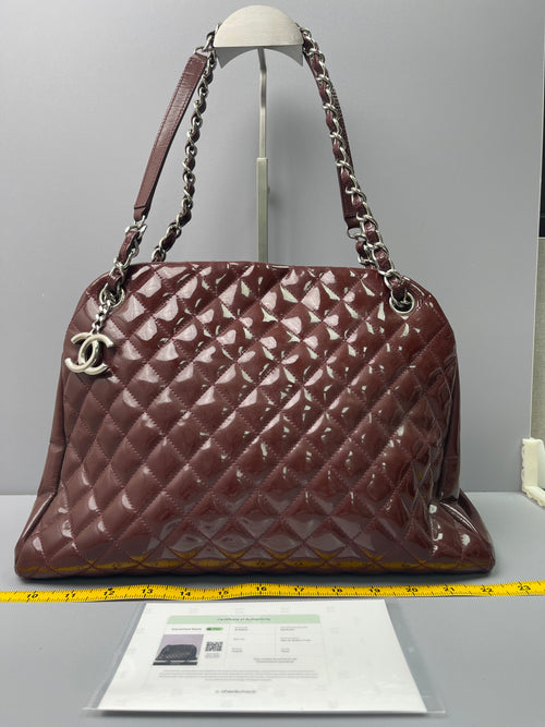 Pre-Owned Chanel Just Mademoiselle Large Bowling Bag55003325