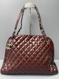 Pre-Owned Chanel Just Mademoiselle Large Bowling Bag55003325