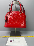 Pre-Owned Louis Vuitton Alma BB Satchel Handbag 28918041