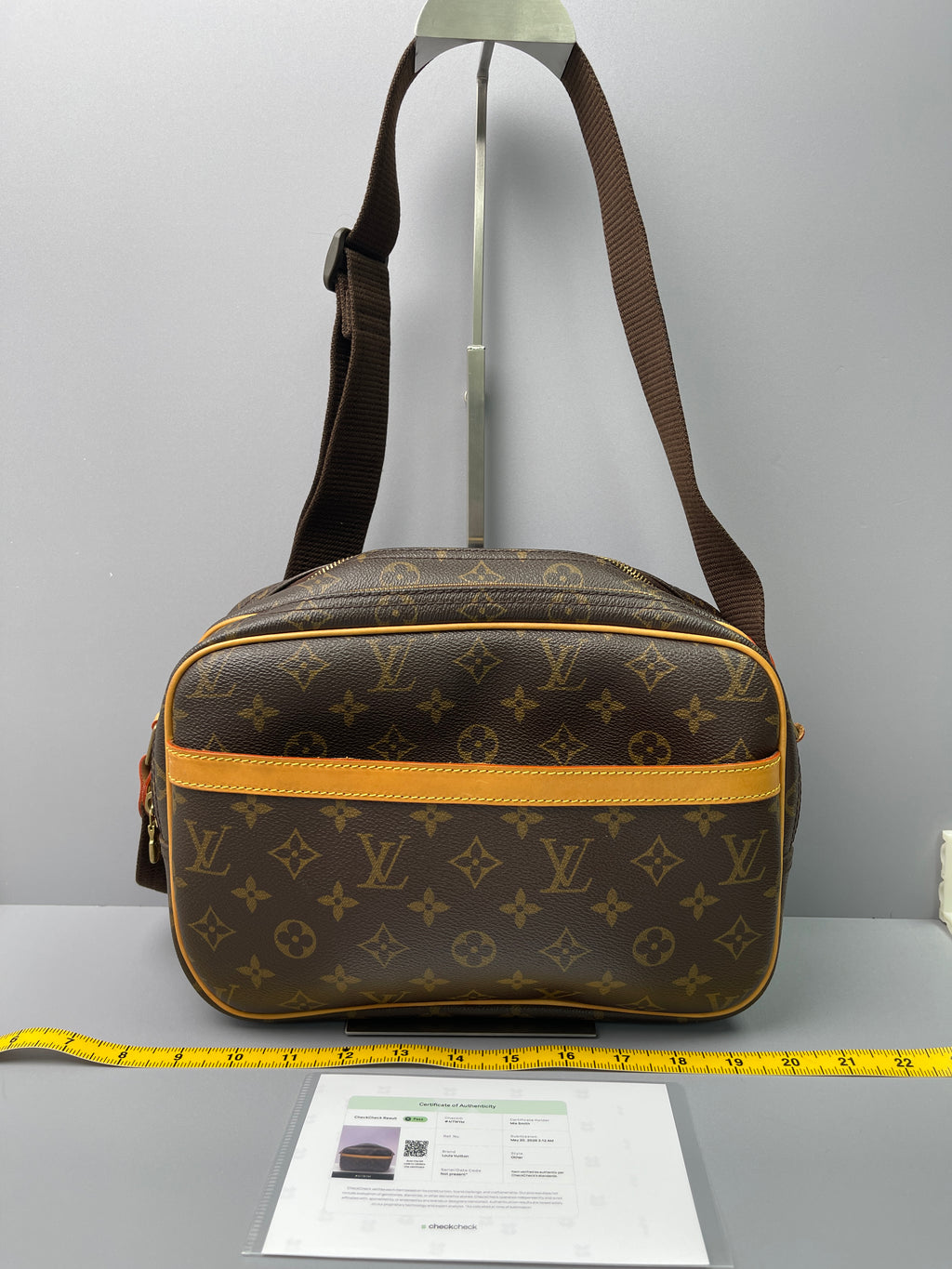 Pre-Owned Louis Vuitton Reporter PM Crossbody Shoulder Bag55310230